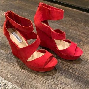 Steve Madden wedges. BRAND NEW.